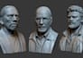 3d head sculpt for printing, realistic 3d bust, statue and face model, 3d sculpt